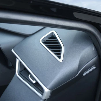 Para Toyota Corolla 2019 2020 Hatchback Interior De Aço Inoxidável Com Interior Ar Condicionado, Decoração De Tomada De Cobertura Guarnição Acessórios
