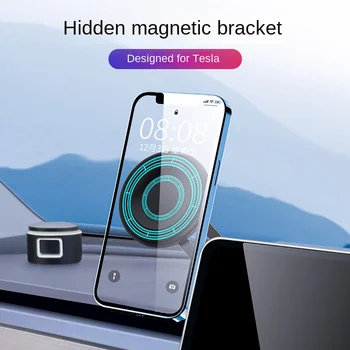 TEFUN Magnético Titular do Telefone para o Tesla Model 3 Y 2022 Ecrã de Navegação de Ímã de Montagem Móvel celular Titular Modelo Y Acessórios
