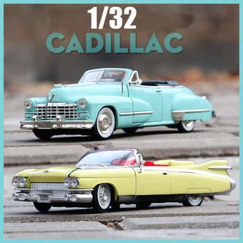 1:32 Elvis Cadillac 1959 Carro Clássico De Simulação Liga Fundido Modelo De Carro Ornamentos Presentes Crianças Brinquedos Da Caixa Original