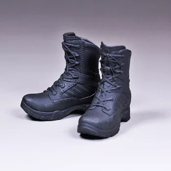 1/6 Escala Vstoys policial de combate botas sapatos femininos soldados adequado de remoção de phicen gelatina corpo 12