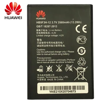 100% Original Hua wei HB5F3H-12 3560mAh Bateria Para Huawei E5372T E5775 4G LTE FDD Cat 4 WIFI Router HB5F3H-12 Baterias
