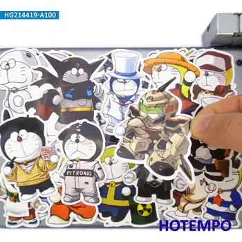 100Pieces Clássico Anime Misto Legal Quadrinhos Padrão Impermeável Pacote de adesivos para Notebook Telefone Portátil Bicicleta Moto Carro Adesivos