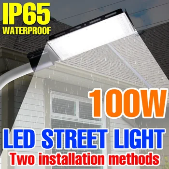 100W luminária LED Holofotes ao ar livre de Inundação de Luz de Parede Lampara 220V Rua do Projector do DIODO emissor Waterproof a Iluminação Para a Casa de campo