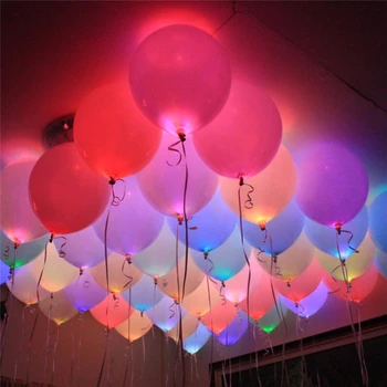 10Pc Mini Lâmpadas LED Lâmpadas LED Balão de Luzes para Férias, Festa de Aniversário, Decorações de Luz em Casa Jardim Decoração de Casamento