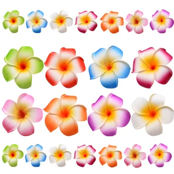 10Pcs Espuma Havaí Aritificial Flores Para a Festa de Casamento Decoração Plumeria Flores DIY Scrapbook Falso Flor Decoração de Casa