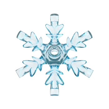 10pcs MOC Tijolo Part42409 53972 x789 floco de Neve 4 x 4 cristais de Gelo Compatível Bloco de Construção de Partículas de DIY Garoto de Brinquedo de Presente de Aniversário