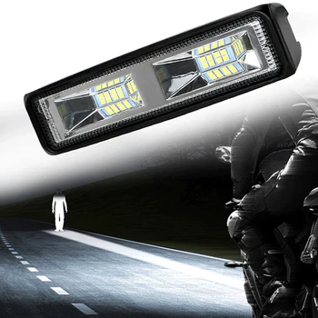 12-24V Faróis de LED Para Auto Caminhão Moto Barco a Reboque do Trator Offroad Luz de Trabalho do DIODO emissor de Luz Spotlight 36W