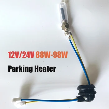 12V 24V 1cm/ 0.4 polegadas de Cerâmica Pin Glow Plug 4.8-5.5 Para Eberspacher D4S Ar de Gasóleo aquecimento de parque de Estacionamento Acessórios