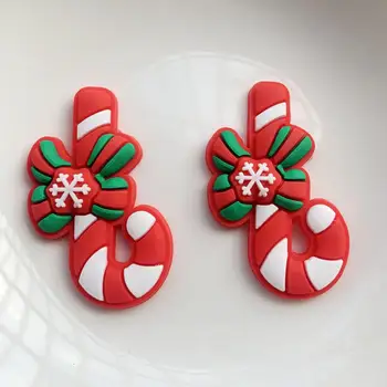 15pcs PVC Plana de Natal floco de Neve Varinha Mágica DIY Presente de Natal Decorações/scrapbook decorações
