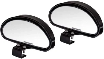 1pcs Carro de Ponto Cego do Espelho Retrovisor Ajustável 360 Graus Auxiliar Amplo Ângulo Convexo Vidro Lateral Traseiro Referência de modo Universal