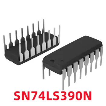 1PCS Nova Direto-Plug 74LS390 SN74LS390N Direta Plug DIP-16 Contador Chip