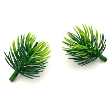 200pcs Artificial agulhas de pinheiro Falso Plantas, Ramos de flores Para Decorações para Árvores de Natal DIY Acessórios