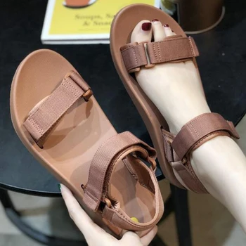 2020 mulheres sapatos de verão, o novo soft-slip antiderrapante sandálias durável sandálias de senhoras exterior de praia, chinelos de quarto sandalia feminina fa325