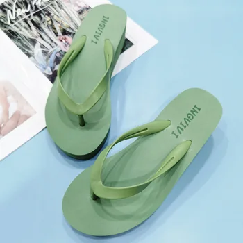 2021 Novas Mulheres de Verão, o interno & o exterior Flip-flops chinelos de quarto para as mulheres Flip-Flops Sapatos Sandálias Chinelo