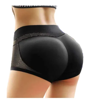 2022 Novo Acolchoado cueca Meados da cintura e das nádegas das mulheres de calcinha Big booty cuecas falso bunda lingerie