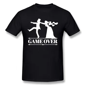 2022 Verão Novo Jogo LEGAL Mais de Noiva Noivo Festa de despedida de solteiro T-Shirt Engraçada Camiseta de Mens Vestuário de Manga Curta, Camisetas T-shirt