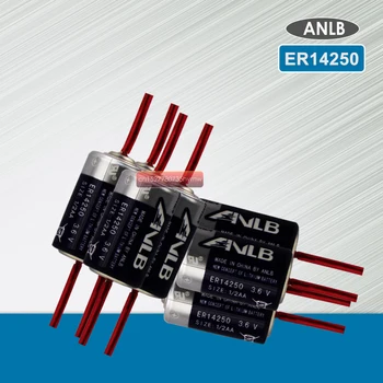 20PCS ANLB ER14250 ER 14250 CR14250SL 1/2 AA 1/2AA 3,6 V 1200mAh PLC industrial bateria de lítio Com Pinos bateria principal