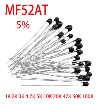 20pcs MF52AT MF52 B 3950 Termistor NTC Térmica do Resistor de 5% de 1K 2K 3K 4.7 K 5K 10K 20K 47K 50K 100K sensor de temperatura