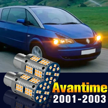 2pcs LED Sinal de volta da Lâmpada de Luz Girando Lâmpada Para Renault Avantime 2001-2003 2001 2002 2003 Acessórios