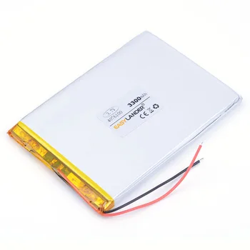 3.7 V bateria de 3.300 mah de bateria do tablet tablet da marca gm bateria de polímero de lítio 4076100 Para DIY de Alimentação de banco móvel do Poder PAD DVD