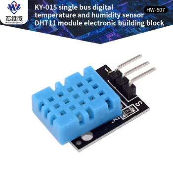 3 KY-015 DHT11 Único Barramento Digital de Temperatura e Umidade Relativa do Sensor Módulo Eletrônico para o Arduino PCB DIY Kit de iniciação