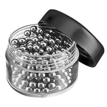 300 Pces/caixa de aço Inoxidável de esferas de Vidro cachimbo de água de garrafa de vidro de limpeza pelota escova para limpeza de ferramentas de shisha acessórios