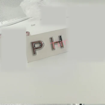3D Letras Emblema para PHAETON Long Short Estilo Carro de Montagem do Tronco Médio Logotipo Emblema Adesivo Cromado Fosco Preto Preto Brilhante