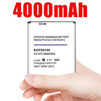 4000mah Bope6100 Bateria para Htc Desire 620 620g D620 D620h D620u 820 Mini D820mu A50m