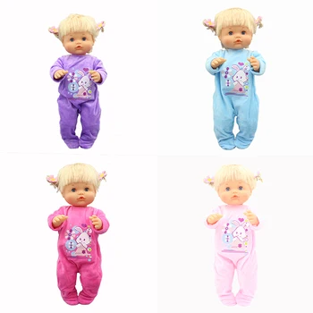 4Color macacões Roupa da boneca Encaixam 42cm Nenuco Boneca Nenuco su Hermanita Boneca Acessórios