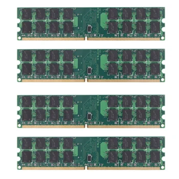 4X de RAM DDR2 4GB 800MHZ PC2-6400 Memória para Desktop Memória RAM de 240 Pinos para AMD Sistema de Alta Compatíveis