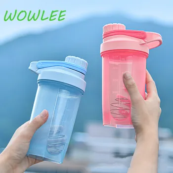 500ML Herbalife Garrafa de Água Para Beber de Plástico à Prova de Vazamento Garrafas de Esportes Proteína Shaker Garrafa de Água, Copos de BPA LIVRE