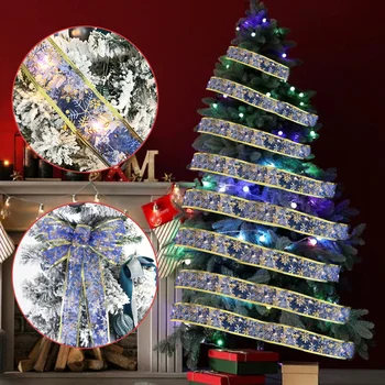 5M/10M/20M de Natal de LED Fita Luzes DIY de Renda Arcos Festão do Diodo emissor de Luz de Jardim de Casa Feliz Ano Novo 2023 Enfeites de Árvore de Natal