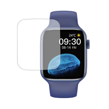 5pcs TPU Macio Smartwatch Película de Proteção, Cobertura Completa De IWO HW22 Plus Pro Max Smart Watch W37 44mm Protetor de Tela Acessórios