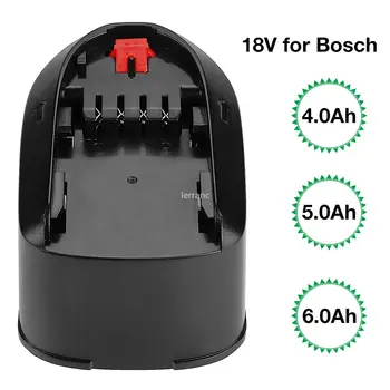 6.0 Ah Li-ion Bateria para Bosch 18V Tipo C Ferramentas de Poder AHS48LI, PSB 18 LI-2,PST 18 LI,PSR18LI-2 ajuste o Carregador AL1810CV, AL1830CV