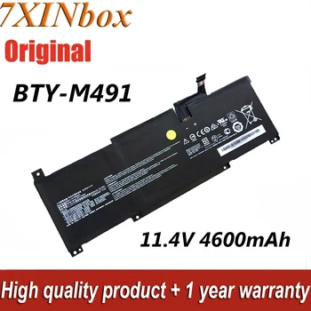 7XINbox 11.4 V 4600mAh BTY-M491 3ICP6/71/74 Original da Bateria do Portátil Para o MSI Modernos 15 A10RB Baterias de Laptop Notebook Bateria