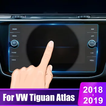 8 polegadas, Navegação Automóvel Tela do Painel de Instrumentos Filme Para a Volkswagen VW Tiguan 2 MK2 Atlas 2018 2019 2020 Golf R GTI Acessórios