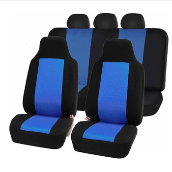 9/set assento para carro universal da tampa traseira do carro tampa do assento de carro de design de interiores decorativas tipo de proteção