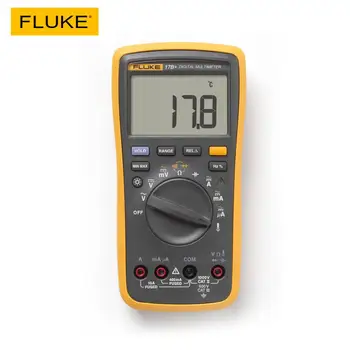 A FLUKE 15B+ 17B+multímetro Digital Tensão de AC/DC Corrente de Capacitância de Ohm Temperatura testador Automático/Manual do Intervalo de Medição