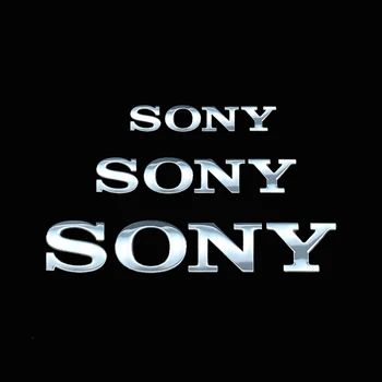 Adequado Para SONY Logotipo Metal Adesivo Monitor Adesivo Novo Mondeo Central de Controle de Áudio do alto-Falante de Etiqueta