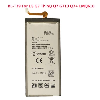 alta qualidade da bateria BL-T39 Bateria de 3000mAh Para LG G7 G7+ G7ThinQ LM G710 ThinQ G710 Q7+ LMQ610 BL T39 Telefone Móvel Bateria