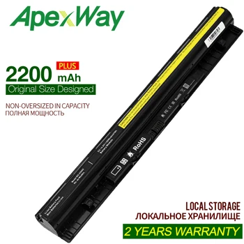 ApexWay 2200mAh Z50 z50-70 G50-30 G50-70 G50-75 G50-80 G400S G500S L12M4E01 L12S4A02 Bateria do Portátil De Lenovo L12L4A02 L12L4E01