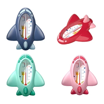 Aviões do Bebê do Banho de Chuveiro de Água Termômetro de Segurança Sensor de Temperatura para Bebês Flutuante Impermeável Duche Termômetro