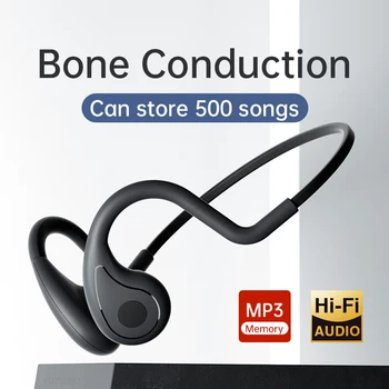 B9 Osso Condução de Fones de ouvido sem Fio Bluetooth fones de Ouvido hi-fi-gancho do Fone de ouvido com Microfone Exterior Impermeável de Esportes auriculares