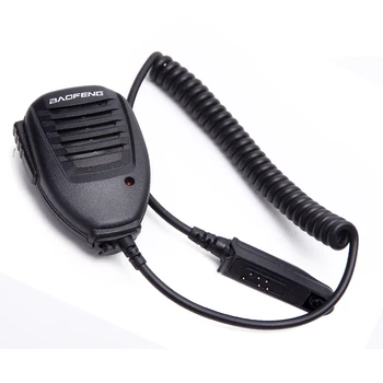 BAOFENG Handheld Microfone impermeável alto-Falante para o BAOFENG UV-9R mais Walkie Talkie PPT Microfone para Baofeng BF-A58 uv 9R plus