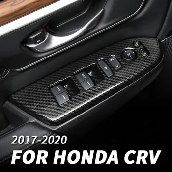 Braço porta do painel decorativo patch elevador de vidro colar modificado acessórios de carro, suprimentos Para Honda CRV 2017 2018 2019 2021 2022