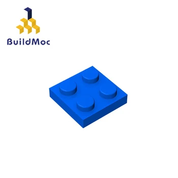 BuildMOC Compatível Monta Partículas 3022 2x2 Para a Construção de Blocos de Peças DIY Educacionais elétricos Crea
