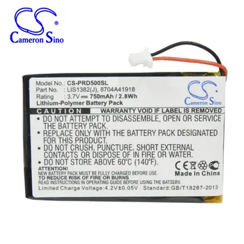 CameronSino para Portátil Sony Reader PRS-500 PRS-505 PRS-505/RC PRS-505/SC PRS-500U2 LIS1382(J) da bateria