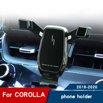 Carro de telefone do suporte de ventilação de ar Móvel de suporte do telefone para Toyota Corolla interior modificação do telefone Móvel dos Acessórios 2019 2020