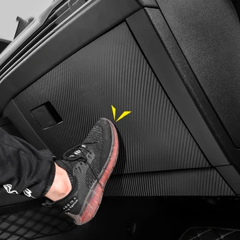 Carro do Lado do Passageiro porta-Luvas Anti Kick Proteção do Adesivo para VW Golf 8 MK8 LHD Acessórios 2020 2021 2022