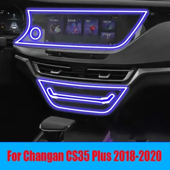 Carro GPS de Navegação de Película Protetora Para a Changan CS35 Mais 2018-2020 tela LCD de TPU película protetora Auto acessórios de decoração